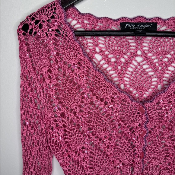 Vintage 90s Betsey Johnson cardigan - Picture 4 of 5
